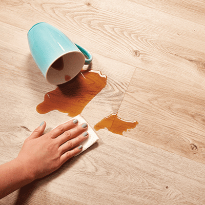 LVT con sistema de clic
